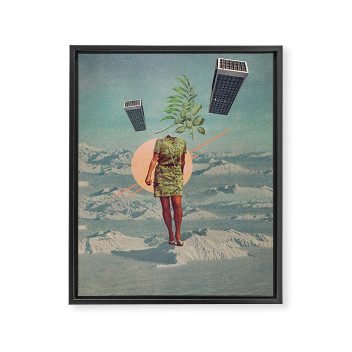 Hello Gorgeous Framed Canvas Print Gallery Image 1