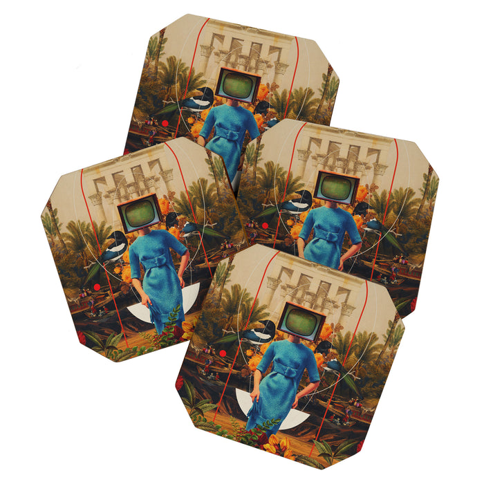 Her Asymmetries Coaster Gallery Image 1