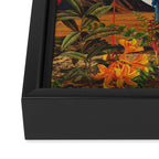 Her Asymmetries Framed Canvas Print Gallery Image 3