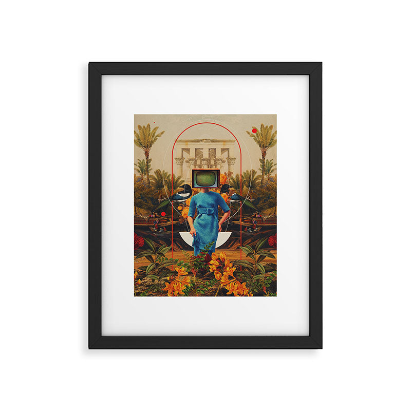 Her Asymmetries Framed Art Print Gallery Image 5