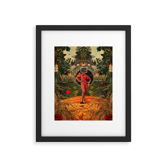 Her hopes never end Framed Art Print Gallery Image 1