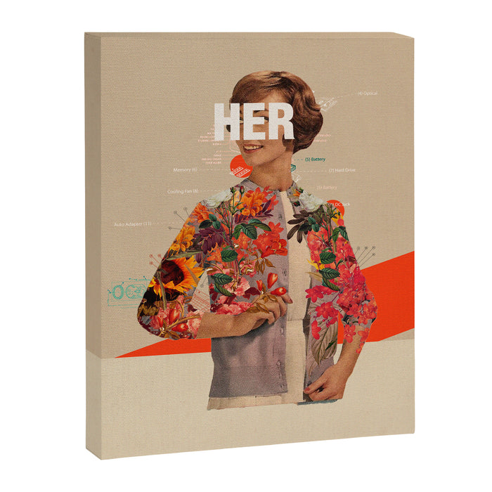 Her Canvas Print Gallery Image 1