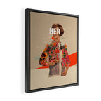 Her Framed Canvas Print Gallery Image 2