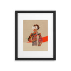 Her Framed Art Print Gallery Image 5