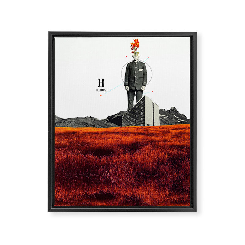 Heroes Framed Canvas Print Gallery Image 8