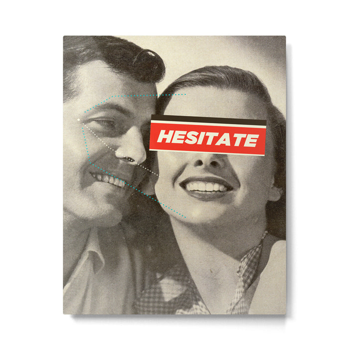 Hesitate Metal Print Gallery Image 1
