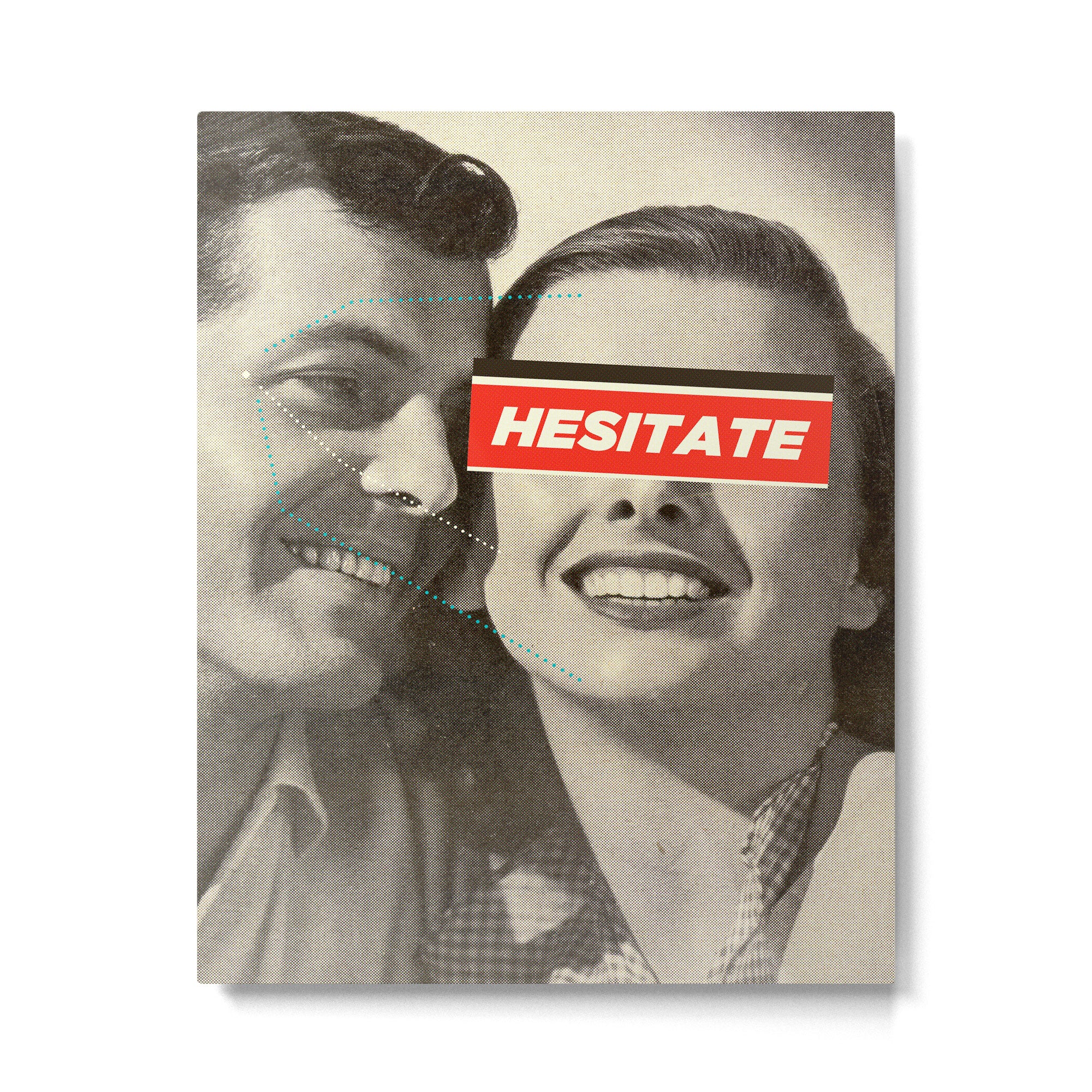 Hesitate Metal Print Gallery Image 4