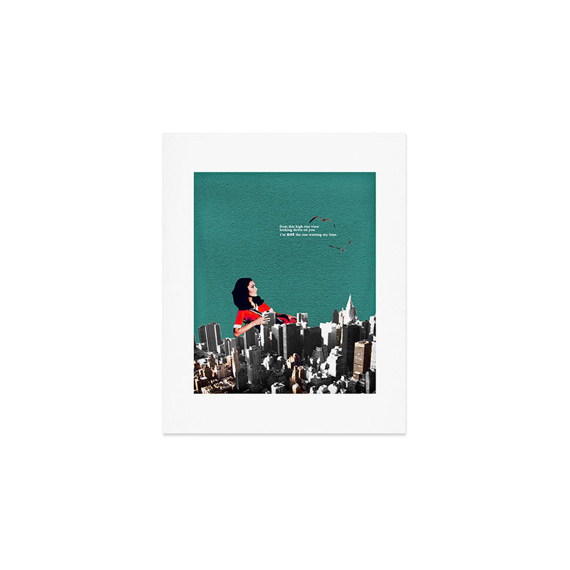 High Rise View Art Print Gallery Image 1