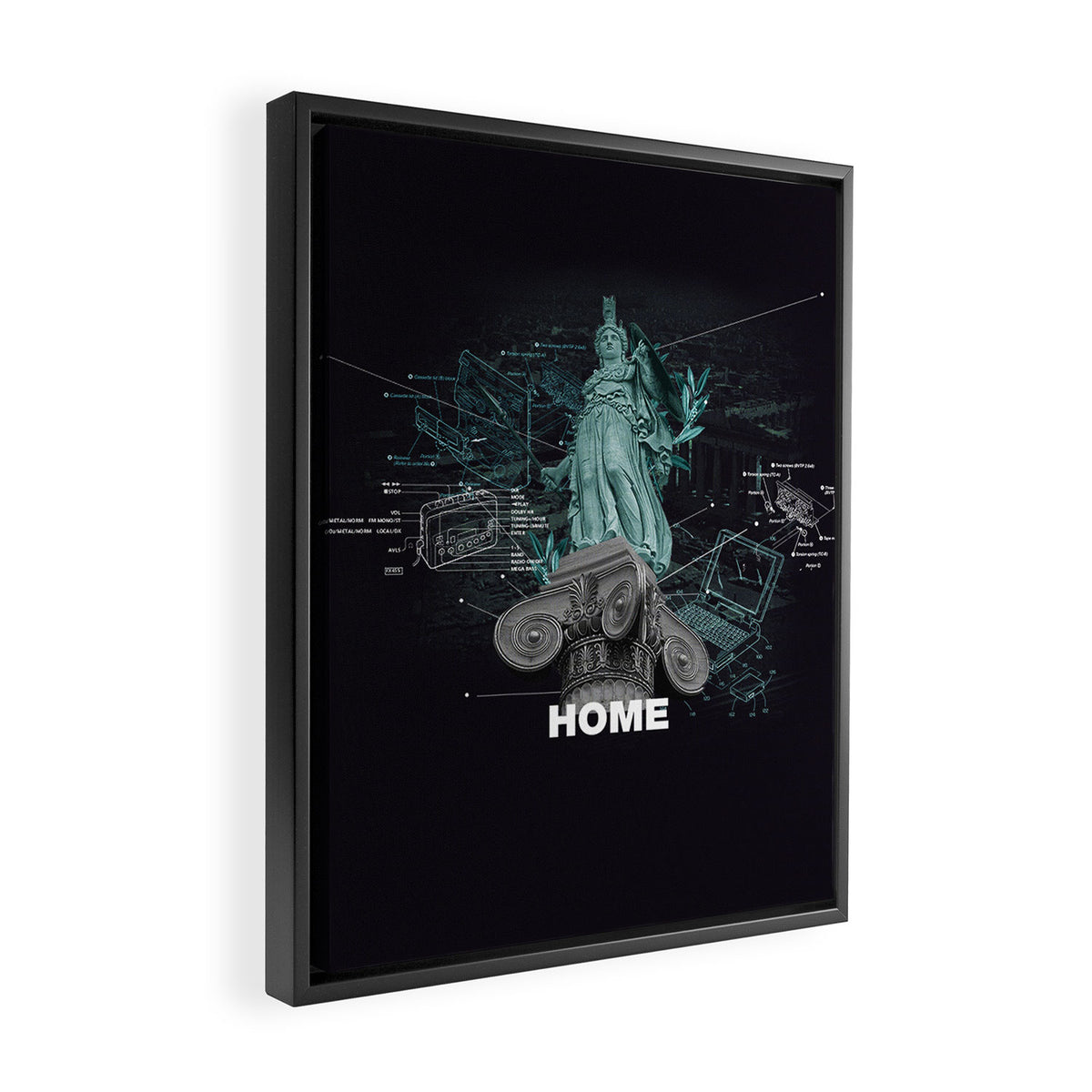 Home Framed Canvas Print Gallery Image 2