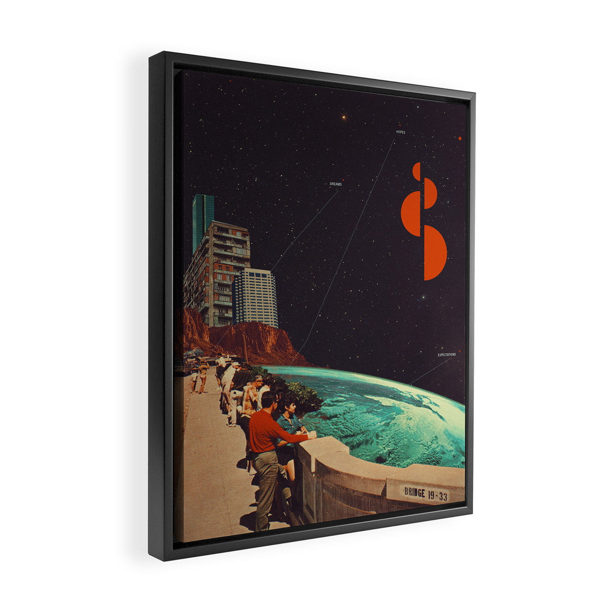 Hopes And Dreams Framed Canvas Print Gallery Image 2