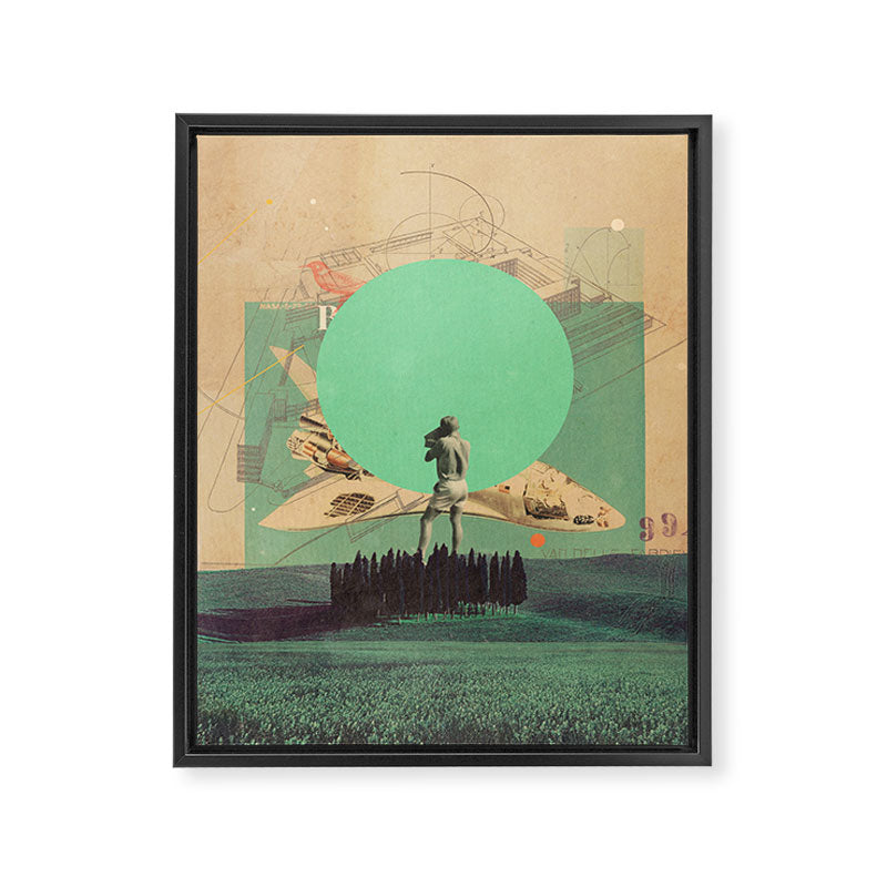 Hopes in Range Framed Canvas Print Gallery Image 6
