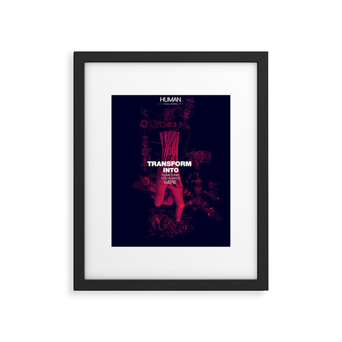 Human Framed Art Print Gallery Image 1