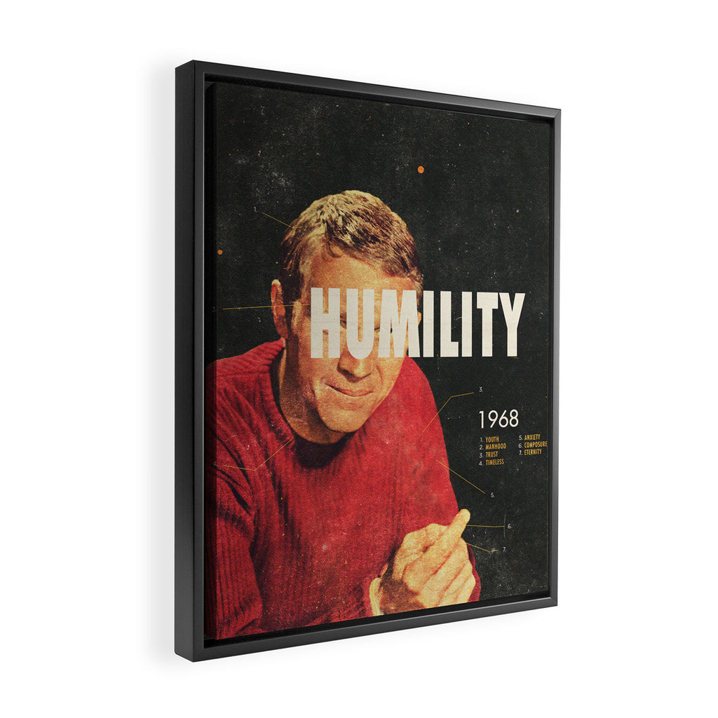 Humility 1968 Framed Canvas Print Gallery Image 2