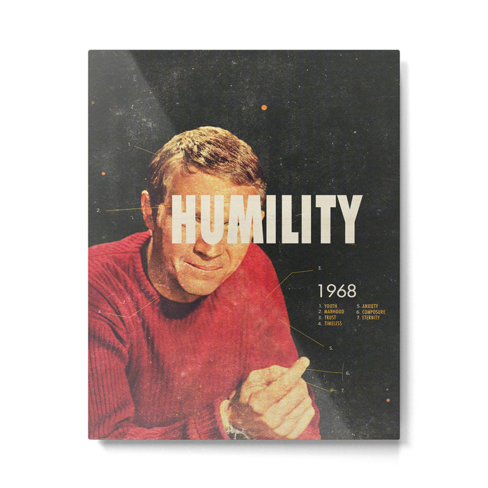 Humility 1968 Metal Print Gallery Image 1
