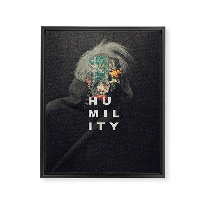 Humility Framed Canvas Print Gallery Image 1