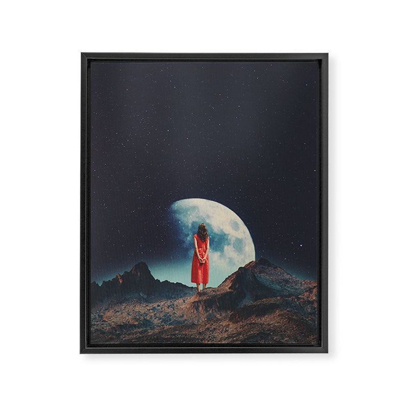 I am Here Waiting for You Framed Canvas Print Gallery Image 6