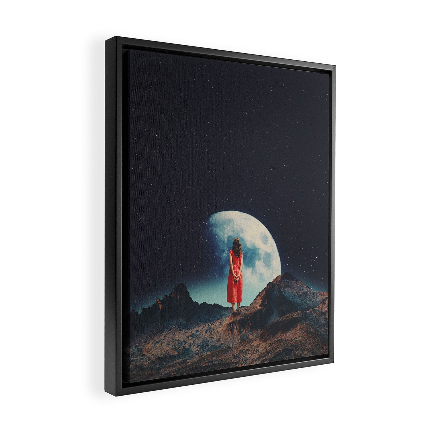 I am Here Waiting for You Framed Canvas Print Gallery Image 2