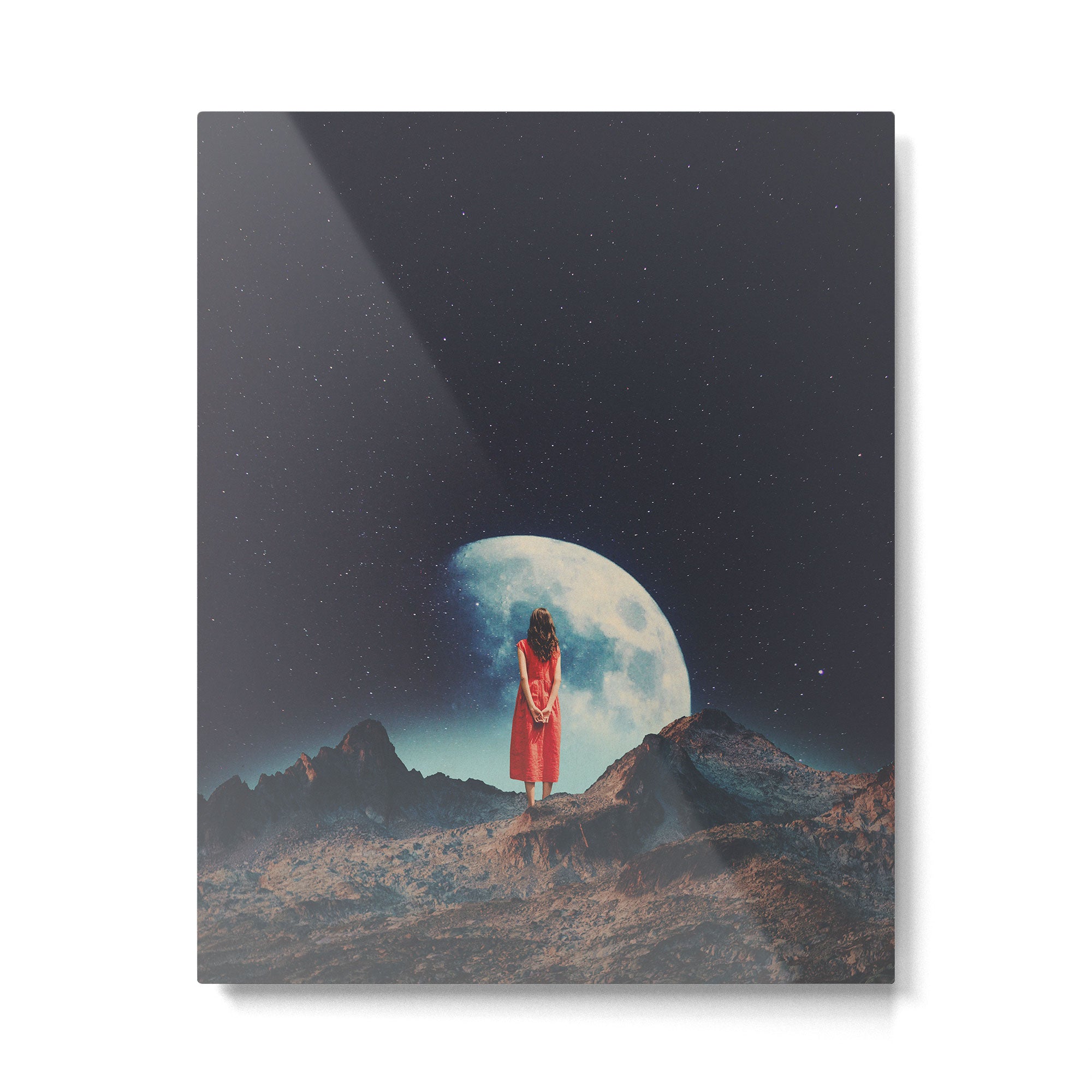 I am Here Waiting for You Metal Print Gallery Image 4