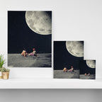 I Gave You the Moon for a Smile Canvas Print Gallery Image 3