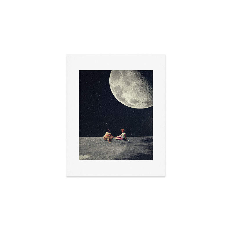 I Gave You the Moon for a Smile Art Print Gallery Image 1