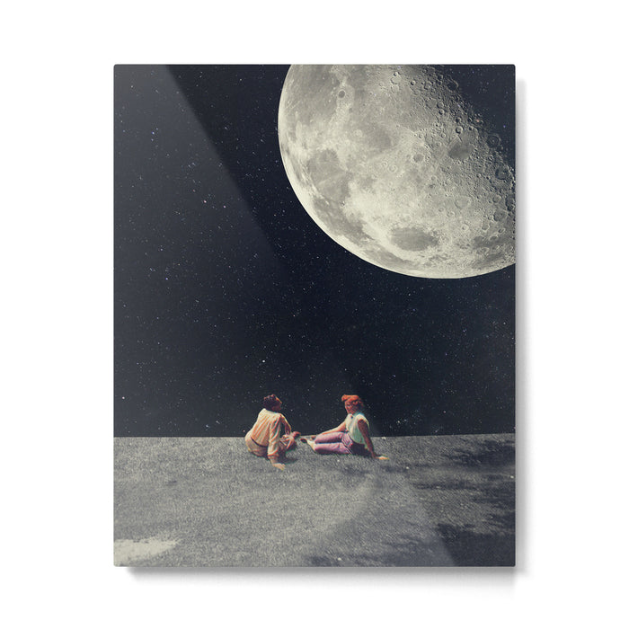 I Gave You the Moon for a Smile Metal Print Gallery Image 1