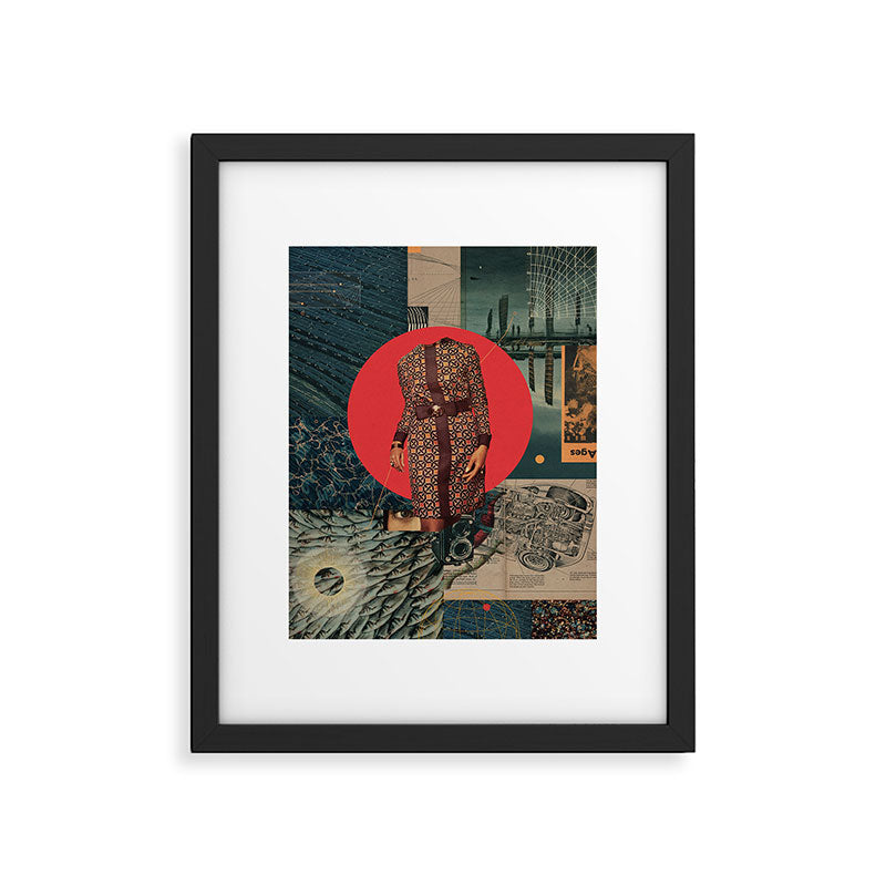 I looked into the Eye of this World Framed Art Print Gallery Image 5
