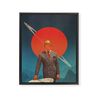 I met You at strange times Framed Canvas Print Gallery Image 6