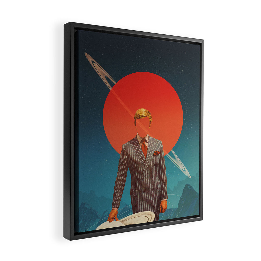 I met You at strange times Framed Canvas Print Gallery Image 2