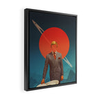 I met You at strange times Framed Canvas Print Gallery Image 2