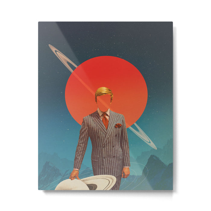 I met You at strange times Metal Print Gallery Image 1