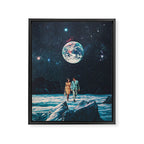 I promise You we will be Back Soon Framed Canvas Print Gallery Image 6