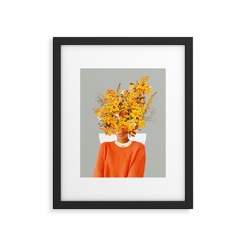 I Saw You Flower in the reflection of my Soul Framed Art Print Gallery Image 5