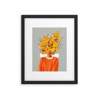 I Saw You Flower in the reflection of my Soul Framed Art Print Gallery Image 4