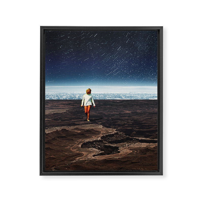 I Thought I was getting closer to You  Framed Canvas Print Gallery Image 6