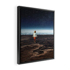 I Thought I was getting closer to You  Framed Canvas Print Gallery Image 2