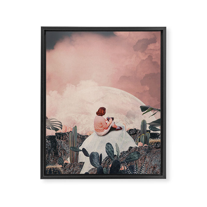 I will Send You some Pictures Framed Canvas Print Gallery Image 1