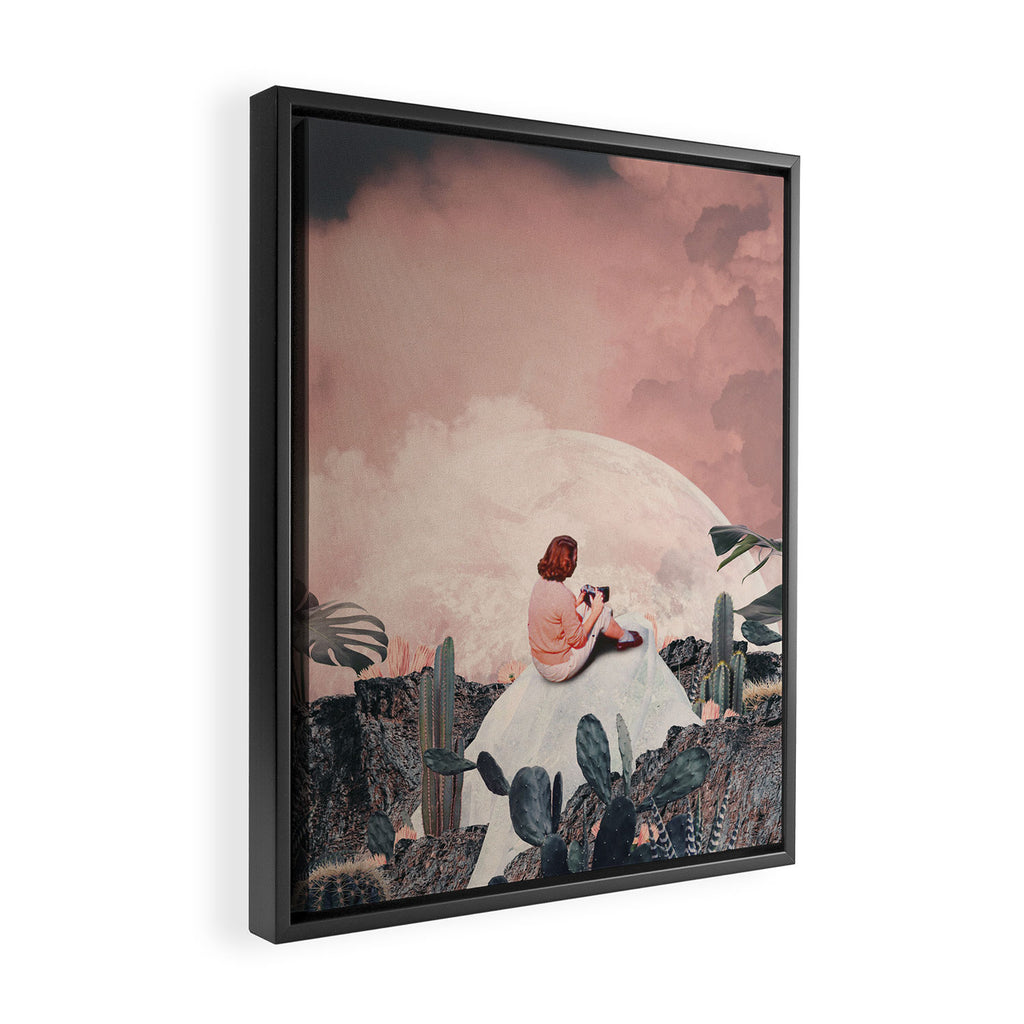 I will Send You some Pictures Framed Canvas Print Gallery Image 2