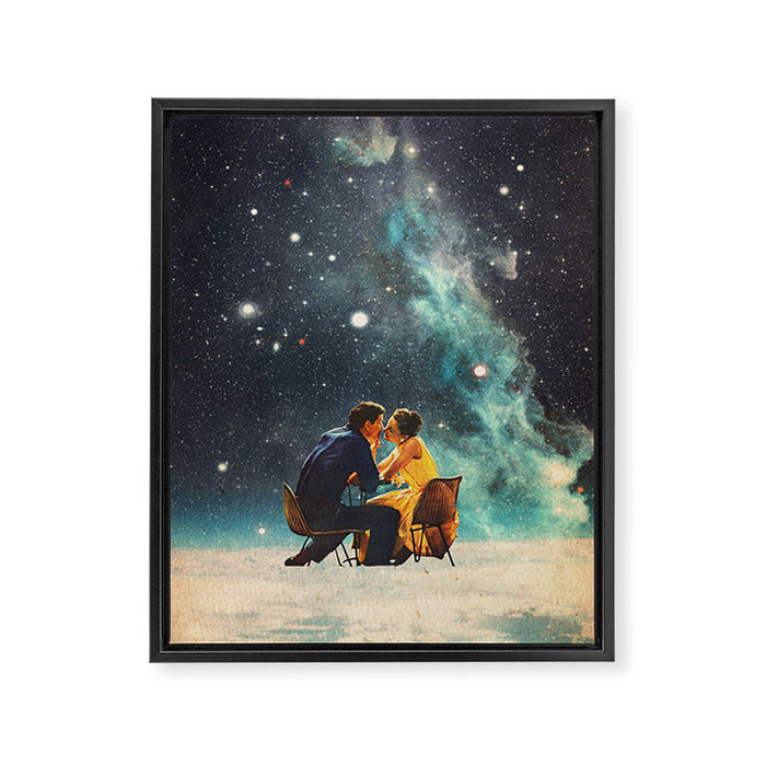 I'll Take you to the Stars for a second Date Framed Canvas Print Gallery Image 1