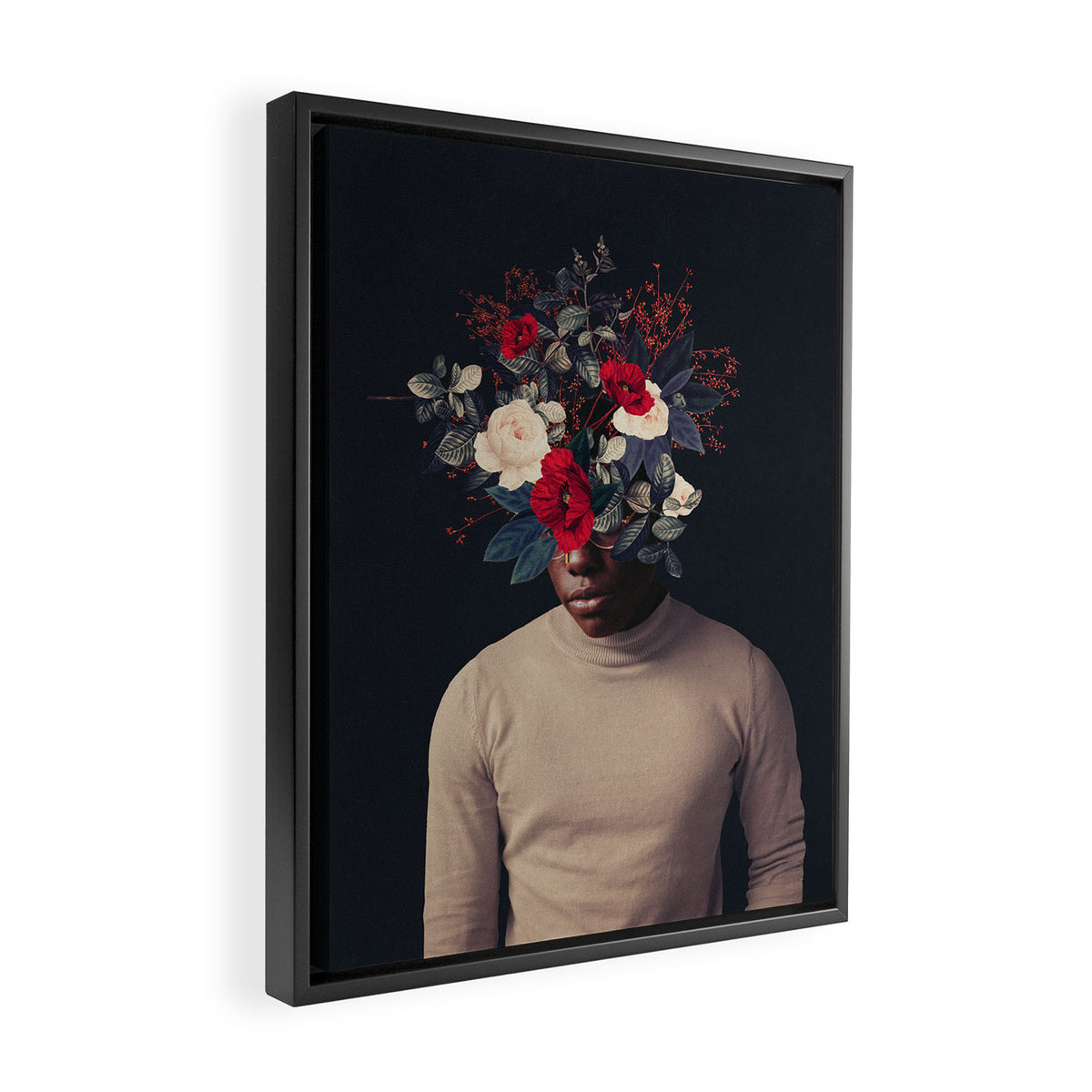 In the Small Hours of the Morning Framed Canvas Print Gallery Image 2