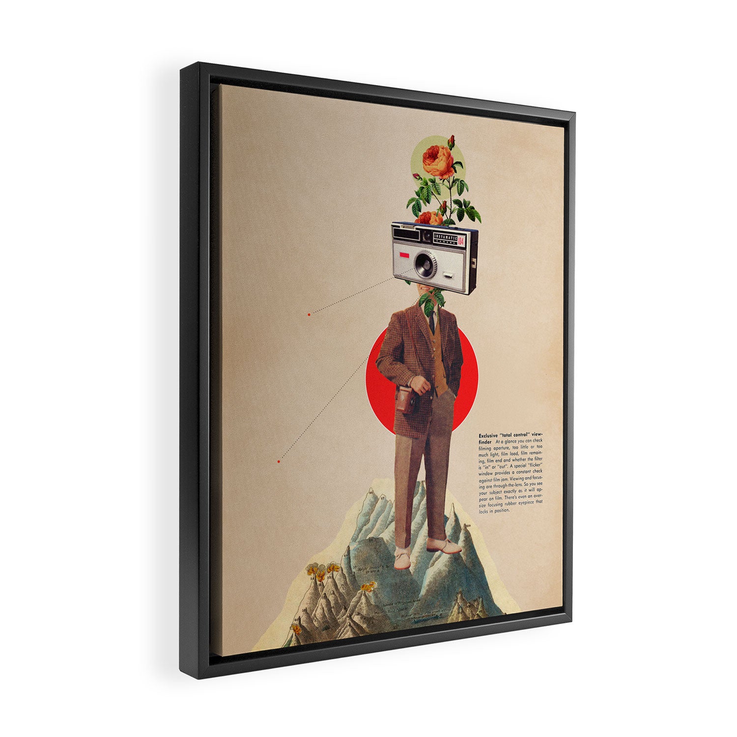 InstaMemory Framed Canvas Print Gallery Image 2