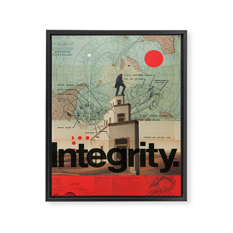 Integrity Framed Canvas Print Gallery Image 6