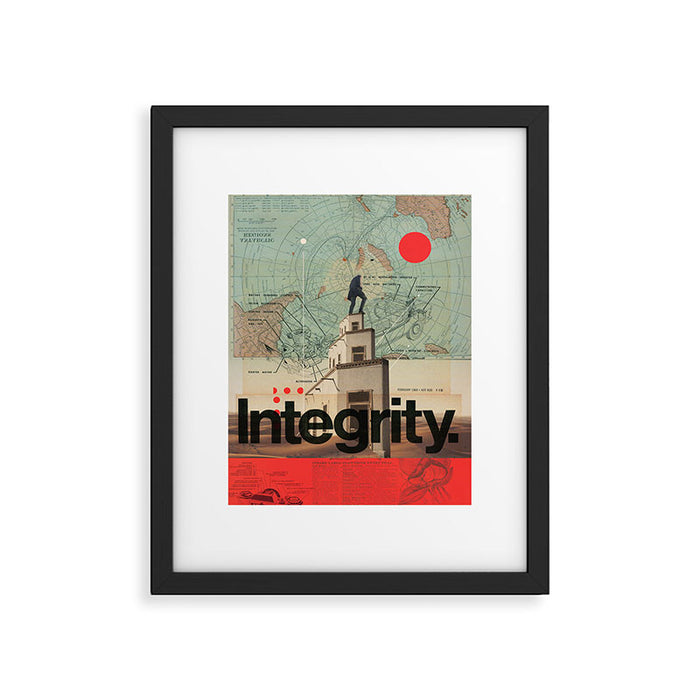 Integrity Framed Art Print Gallery Image 1