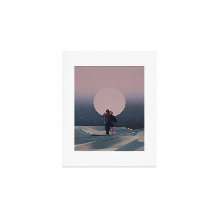 It is our chance to Leave forever - Vertical version Art Print Gallery Image 1