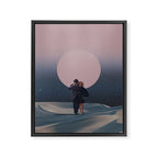 It is our chance to Leave forever - Vertical version Framed Canvas Print Gallery Image 6