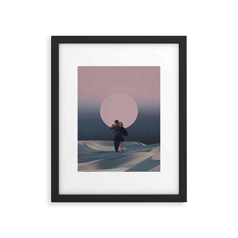 It is our chance to Leave forever - Vertical version Framed Art Print Gallery Image 5