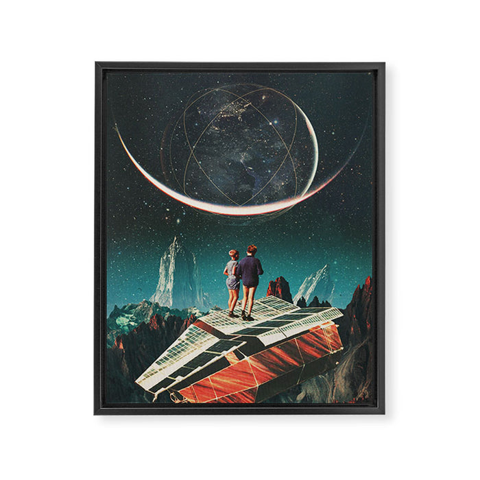 It will be a whole New World Framed Canvas Print Gallery Image 1
