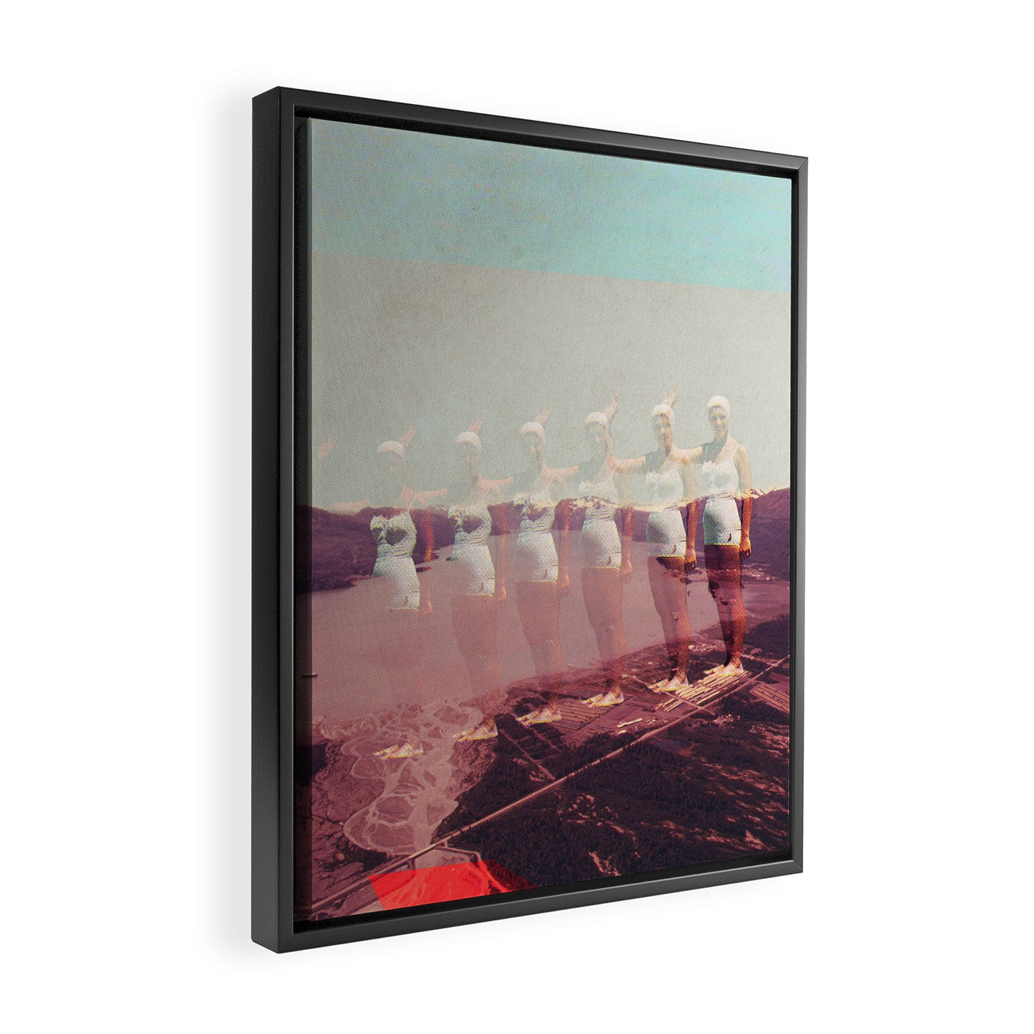 Just a Fading Memory Framed Canvas Print Gallery Image 2