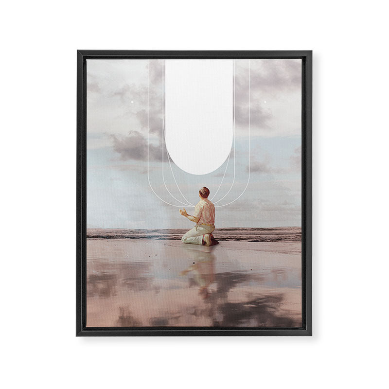 Just when You Thought You were Alone Framed Canvas Print Gallery Image 6