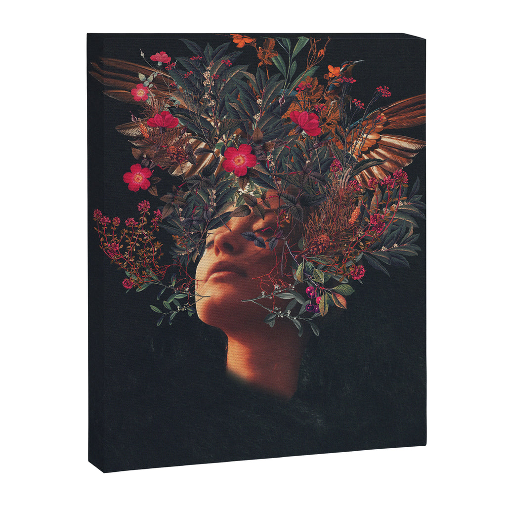 Kissing Rosa Canvas Print Gallery Image 6
