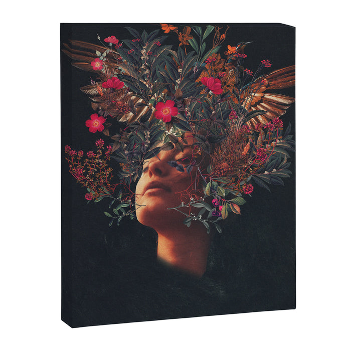 Kissing Rosa Canvas Print Gallery Image 1